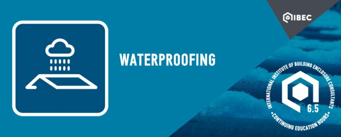 Cours d’Imperméabilisation / Waterproofing Course